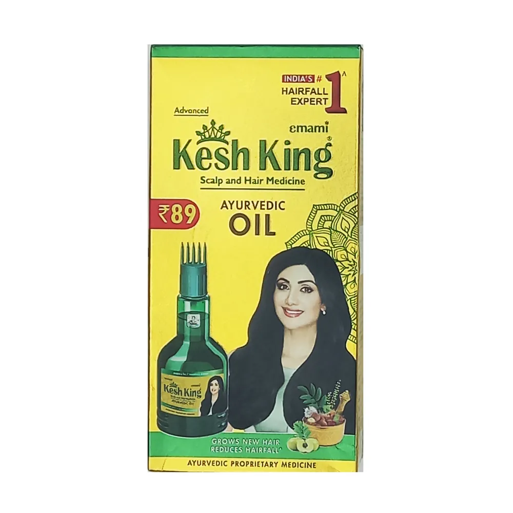 Ajurwedyjski olejek do włosów Ayurvedic Hair Oil Kesh King 50ml